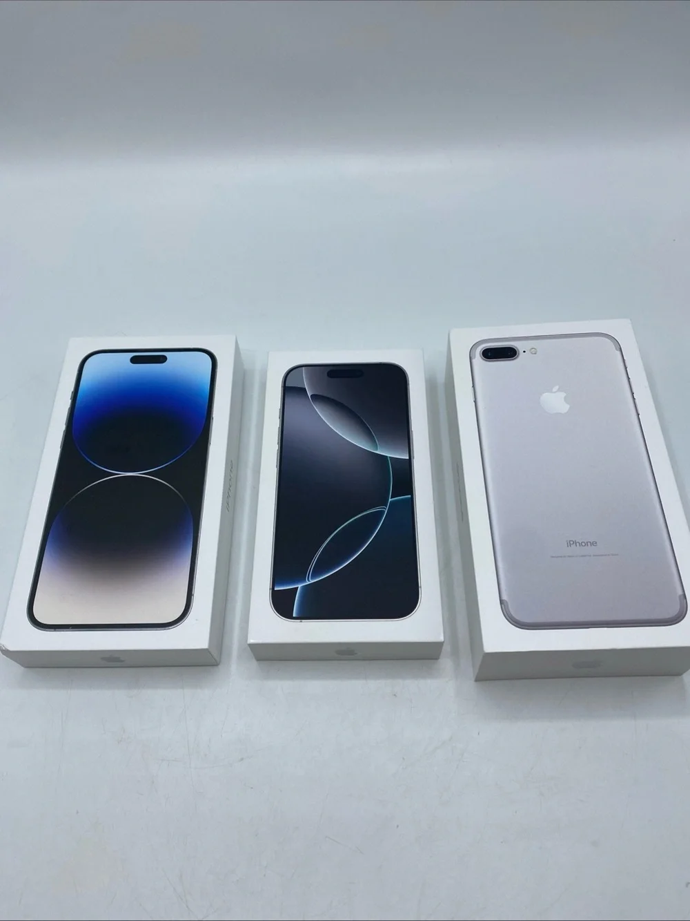 Apple iPhone Empty Box Only 14 Pro Max 16 Pro 7 Plus Boxes Only